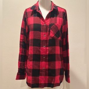 Buffalo Plaid double fabric classic shirt Jcrew